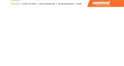 Desktop Screenshot of baumitwieland.de